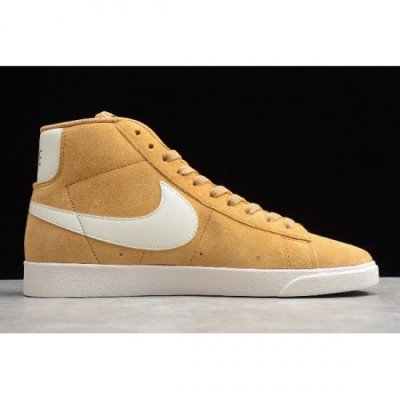 Nike Blazer Mid '77 Suede Vintage Elemental Altın / Siyah Kaykay Ayakkabı Türkiye - DMWW1090